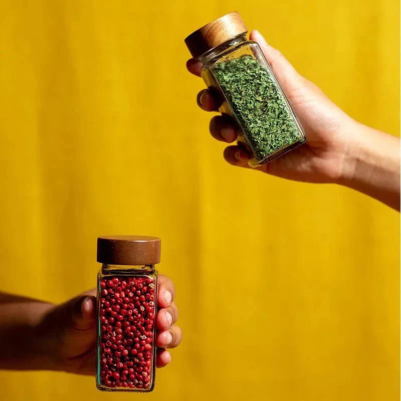 Hommfer – Ensemble de tiroirs à épices en verre - Hommfer