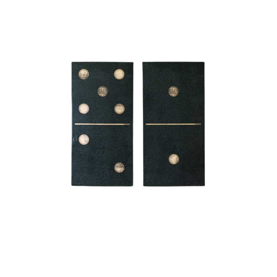 Hommfer – Ensemble de Toiles Domino Noir x2 - Hommfer