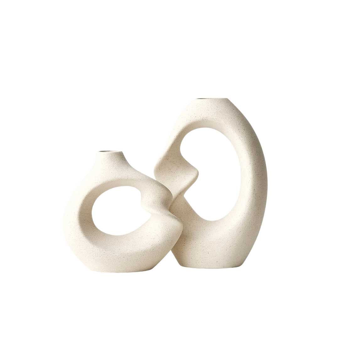 Hommfer – Ensemble de Vases en Céramique Tira Style Nordique - Hommfer