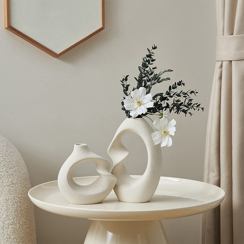 Hommfer – Ensemble de Vases en Céramique Tira Style Nordique - Hommfer