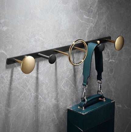 Hommfer – Ensemble Doré et Noir pour Salle de Bain - Hommfer