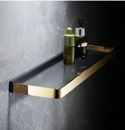 Hommfer – Ensemble Doré et Noir pour Salle de Bain - Hommfer
