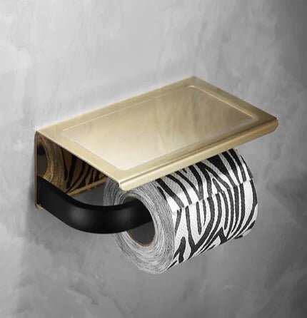 Hommfer – Ensemble Doré et Noir pour Salle de Bain - Hommfer