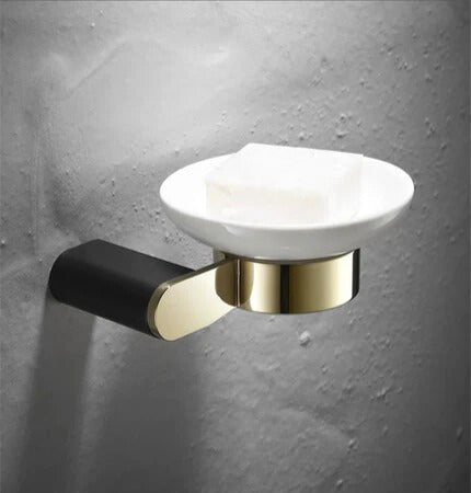 Hommfer – Ensemble Doré et Noir pour Salle de Bain - Hommfer