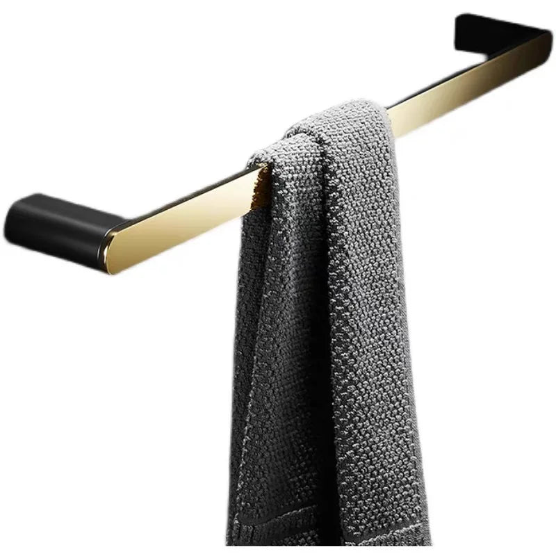 Hommfer – Ensemble Doré et Noir pour Salle de Bain - Hommfer