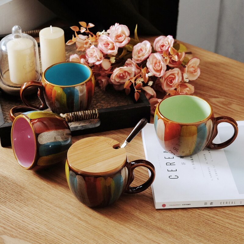 Hommfer – Ensemble Élégant de Tasses en Céramique Artisanale - Hommfer