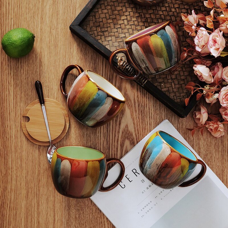 Hommfer – Ensemble Élégant de Tasses en Céramique Artisanale - Hommfer