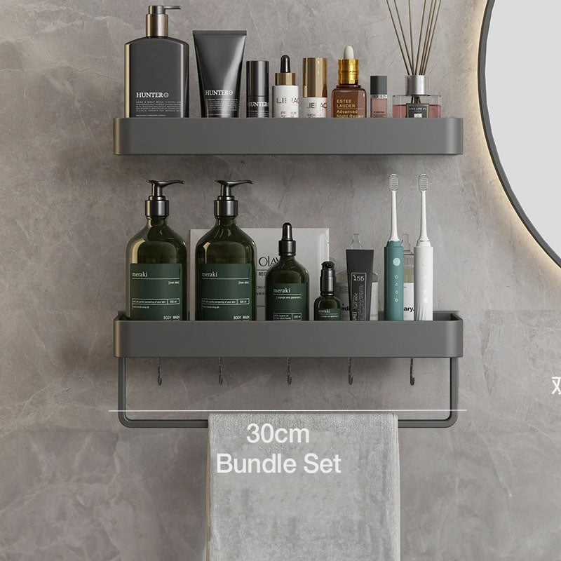 Hommfer – Étagère Murale Élégante Salle de Bain - Hommfer