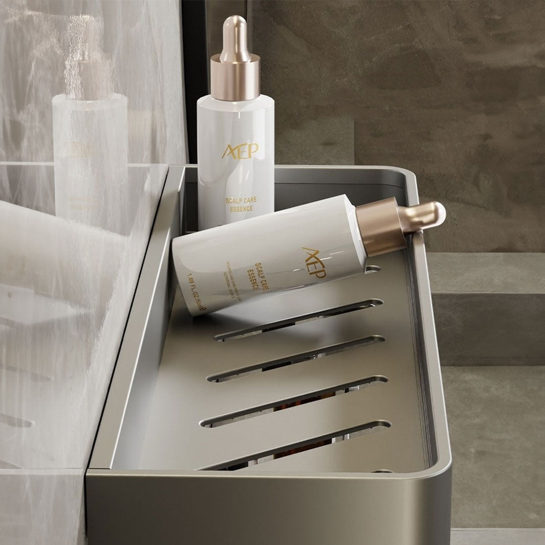 Hommfer – Étagère Murale Élégante Salle de Bain - Hommfer