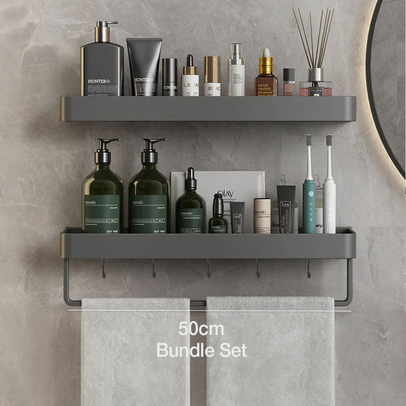Hommfer – Étagère Murale Élégante Salle de Bain - Hommfer