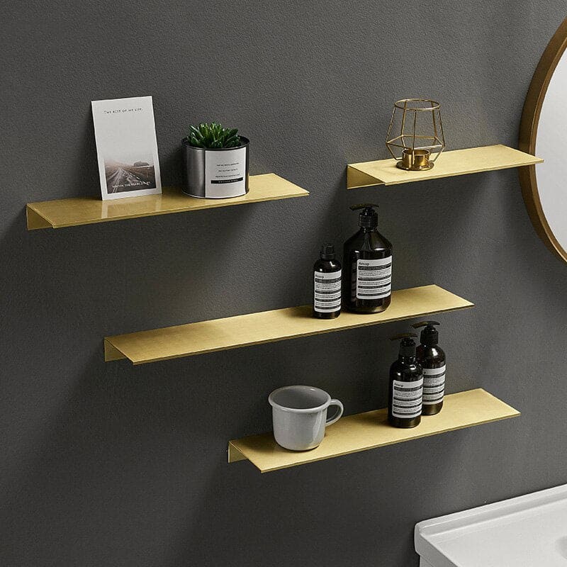 Hommfer – Étagère Murale Minimaliste en Aluminium pour Salle de Bain - Hommfer