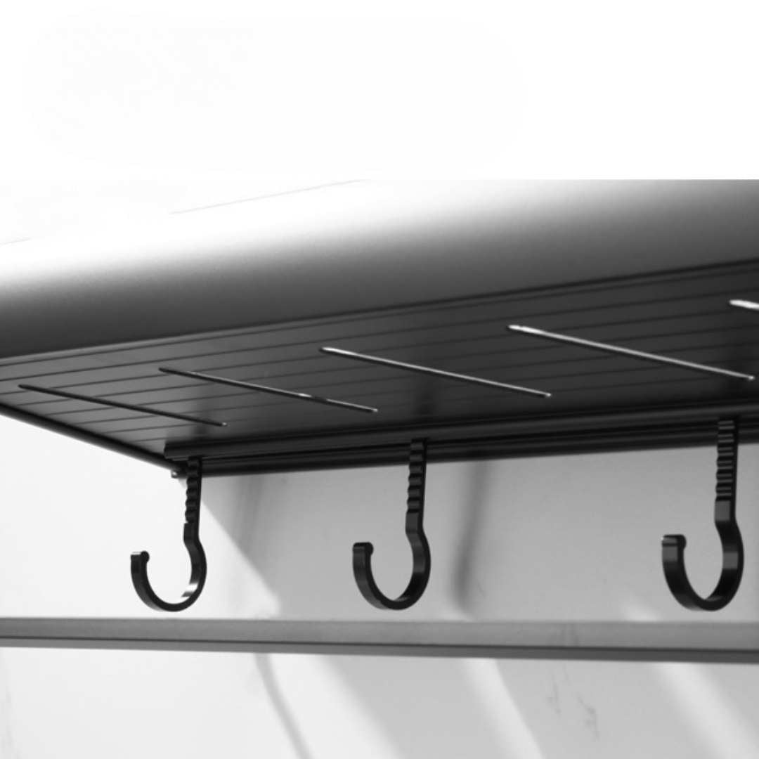 Hommfer – Étagère Murale Multifonction en Aluminium pour Salle de Bain - Hommfer