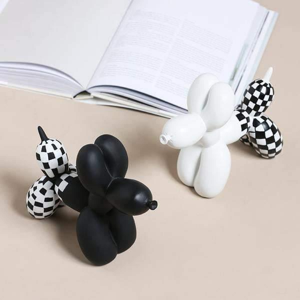 Hommfer – Figurine Chien Ballon Élégante pour une Touche Ludique - Hommfer