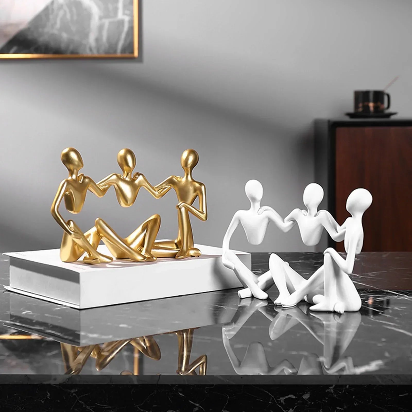 Hommfer – Figurine de Penseur en Résine - Hommfer