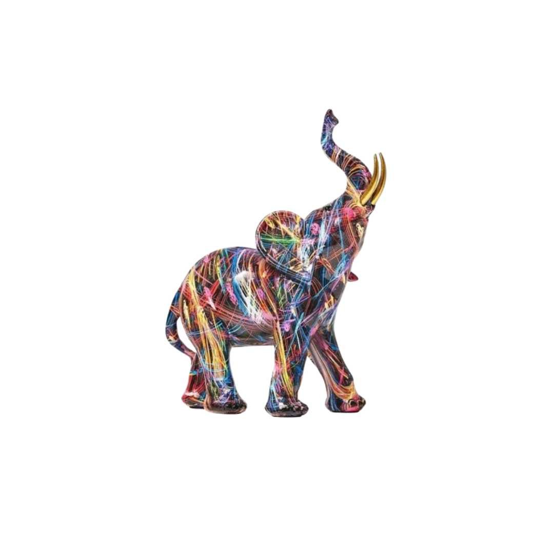 Hommfer - Figurine Éléphant Graffiti - Hommfer