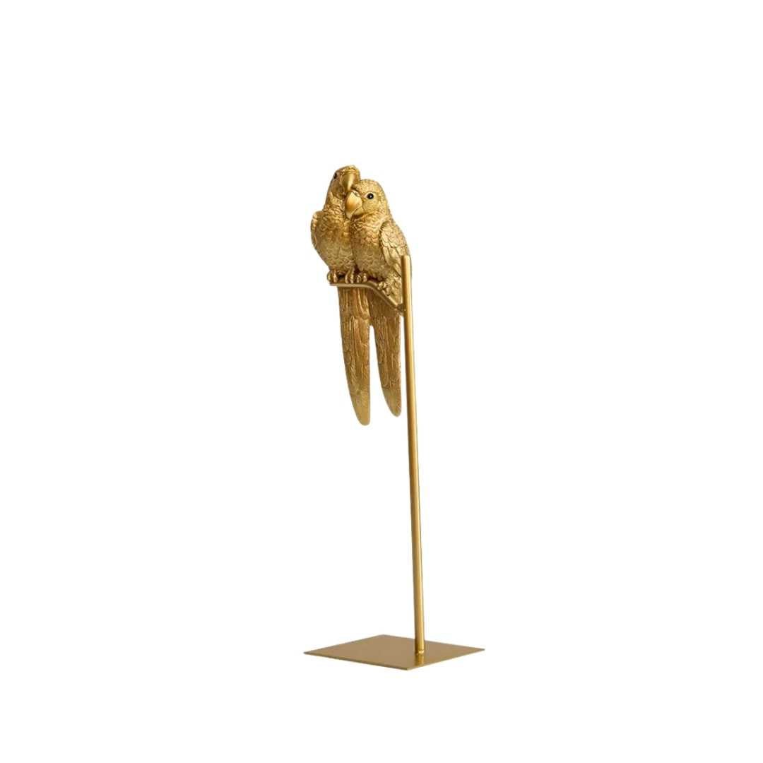 Hommfer – Figurine Perroquet Porte - Bonheur en Résine Moderne - Hommfer