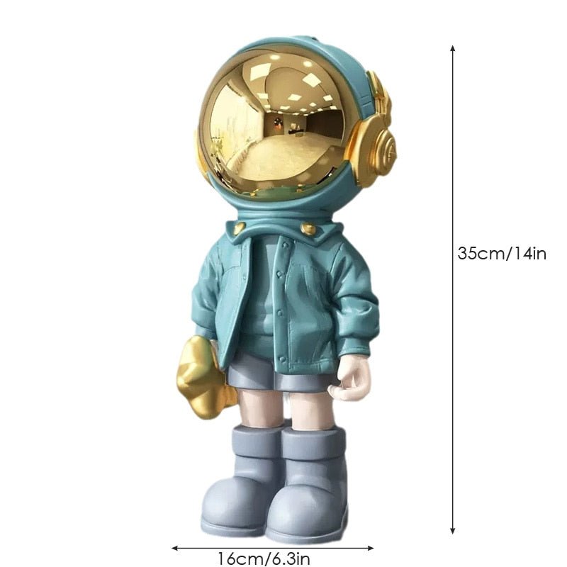 Hommfer - Figurines d'Astronautes Colorées en Résine au Design Moderne - Hommfer