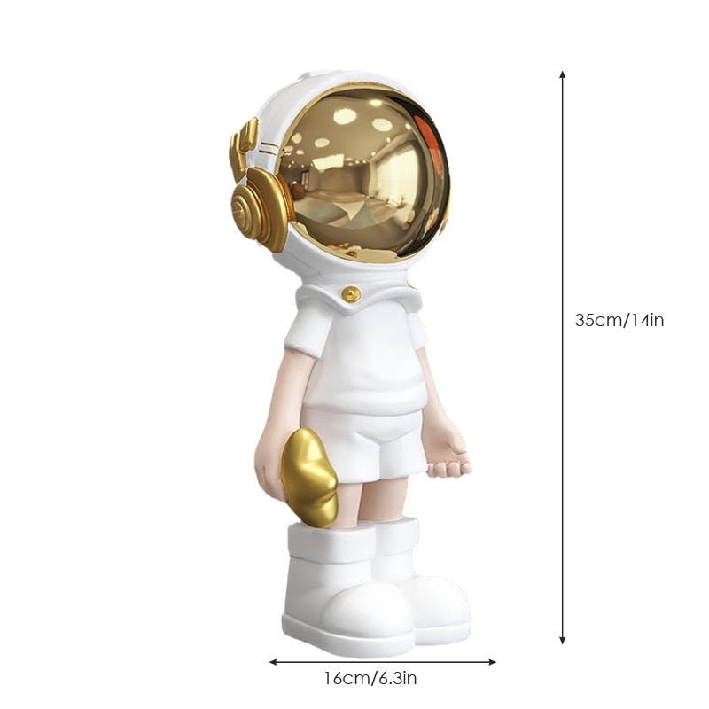 Hommfer - Figurines d'Astronautes Colorées en Résine au Design Moderne - Hommfer