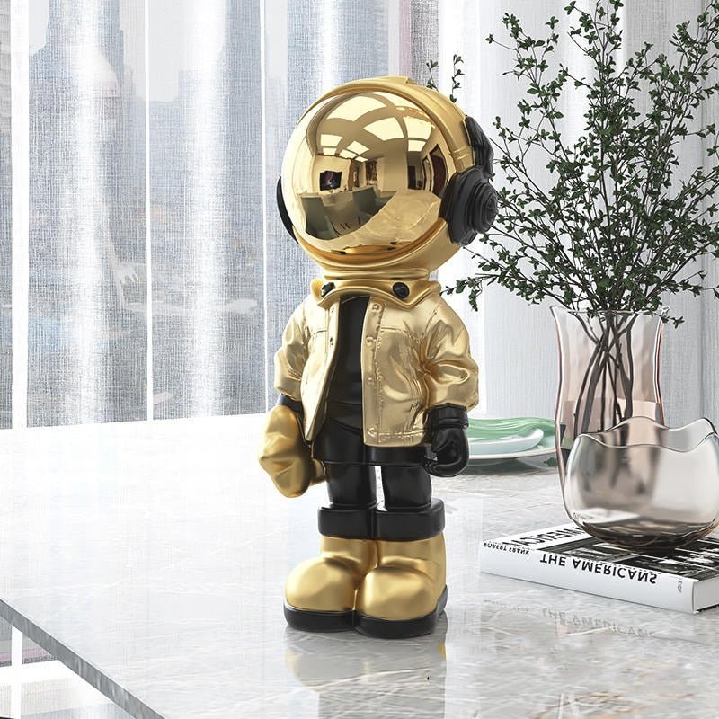 Hommfer - Figurines d'Astronautes Colorées en Résine au Design Moderne - Hommfer