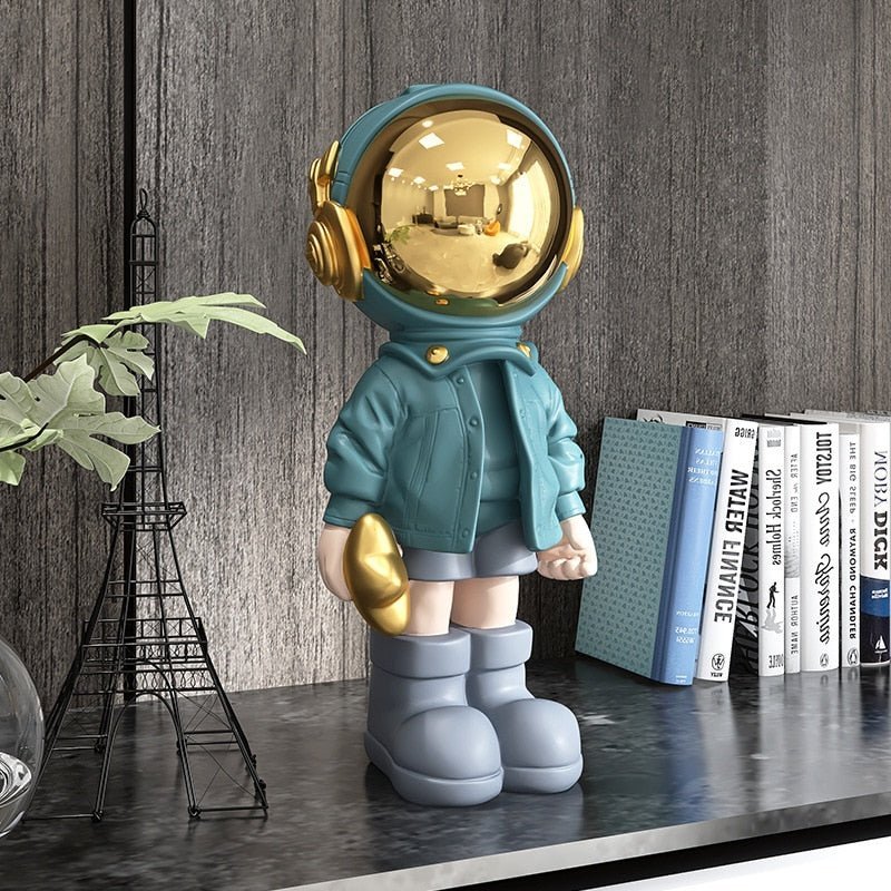 Hommfer - Figurines d'Astronautes Colorées en Résine au Design Moderne - Hommfer