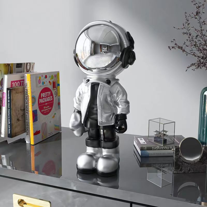 Hommfer - Figurines d'Astronautes Colorées en Résine au Design Moderne - Hommfer