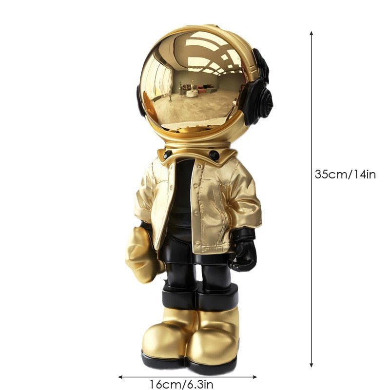 Hommfer - Figurines d'Astronautes Colorées en Résine au Design Moderne - Hommfer