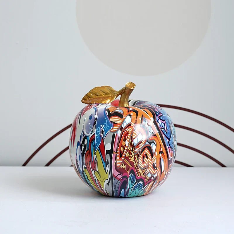 Hommfer - Figurines de Pomme Colorées en Résine - Hommfer
