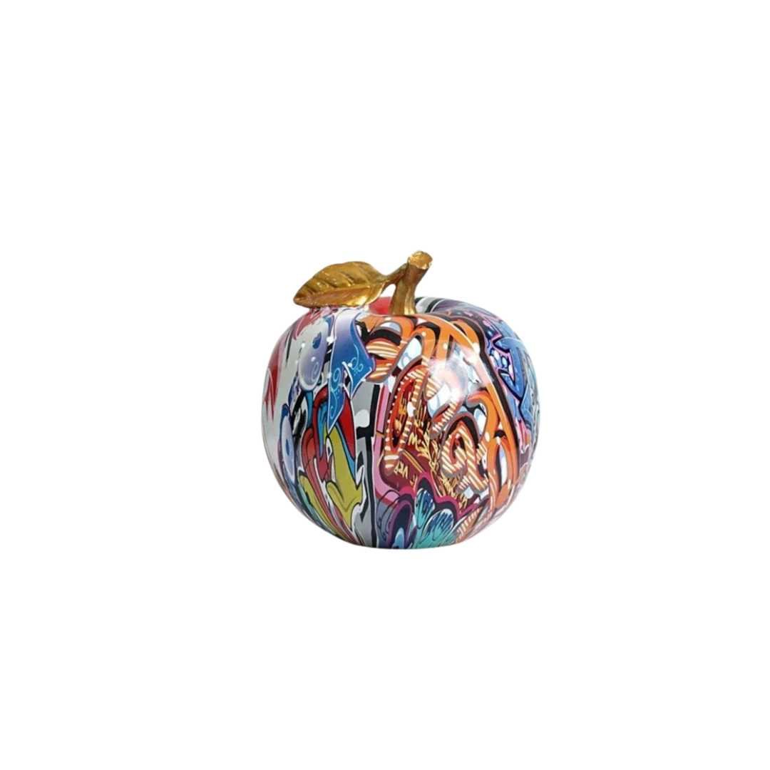 Hommfer - Figurines Pomme Colorées en Résine Faite Main - Hommfer