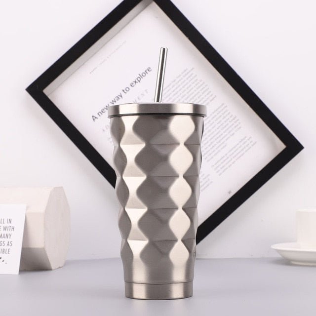 Hommfer - Gobelet Isotherme Portable en Acier Inoxydable - Hommfer