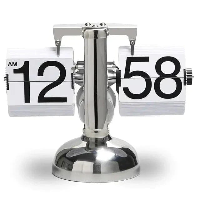 Hommfer – Horloge de Table Vintage Élégante en Bois Foncé - Hommfer