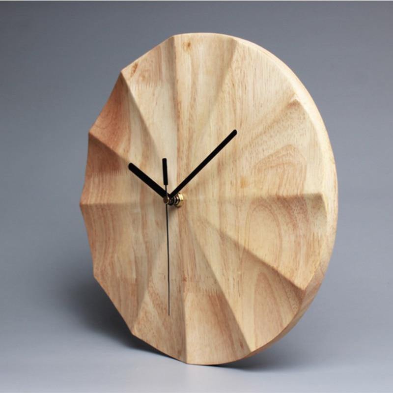Hommfer – Horloge Murale Bois Design Minimaliste - Hommfer