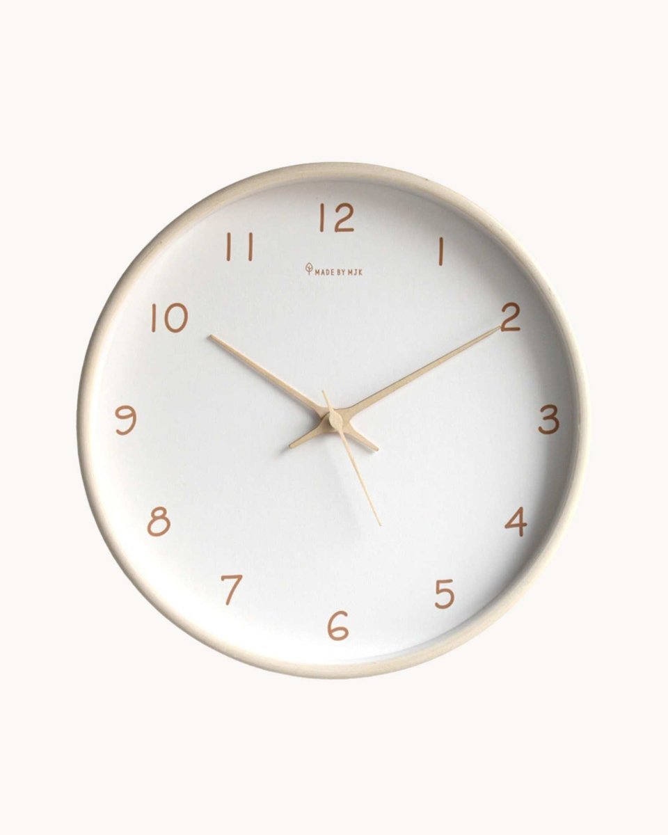 Hommfer – Horloge Murale Élégante en Bois Silencieuse - Hommfer