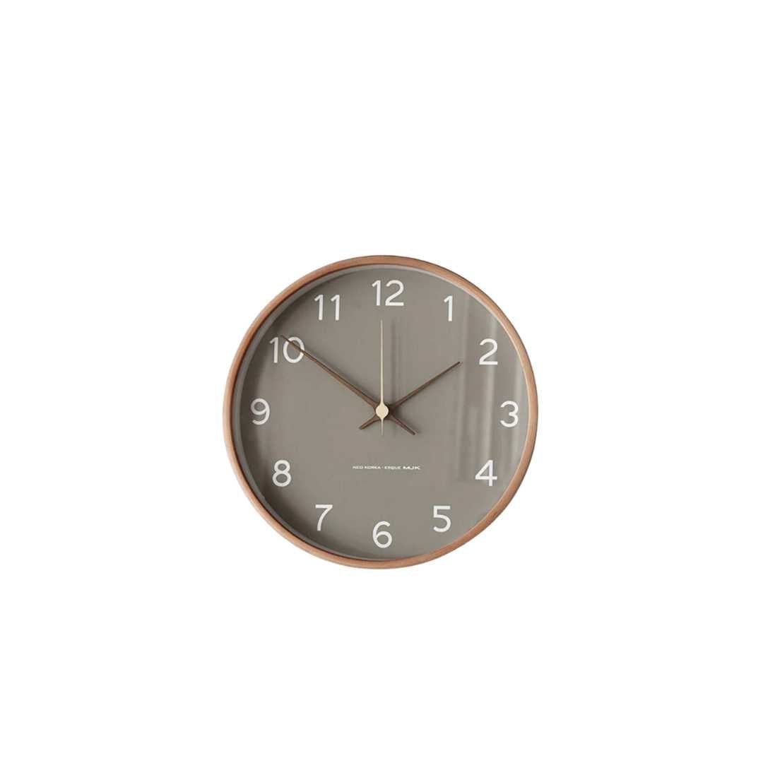 Hommfer – Horloge Murale en Bois et Verre au Design Minimaliste - Hommfer