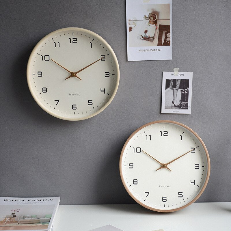 Hommfer - Horloge Murale Scandinave Minimaliste et Élégante - Hommfer
