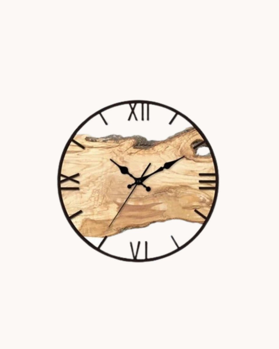 Hommfer – Horloge Murale Transparente au Design Minimaliste - Hommfer