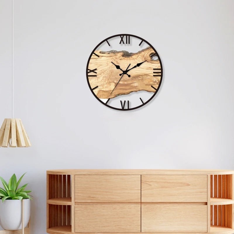 Hommfer – Horloge Murale Transparente au Design Minimaliste - Hommfer