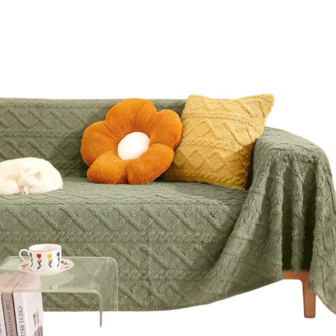 Hommfer – Housse de Canapé Sherpa Douce - Hommfer