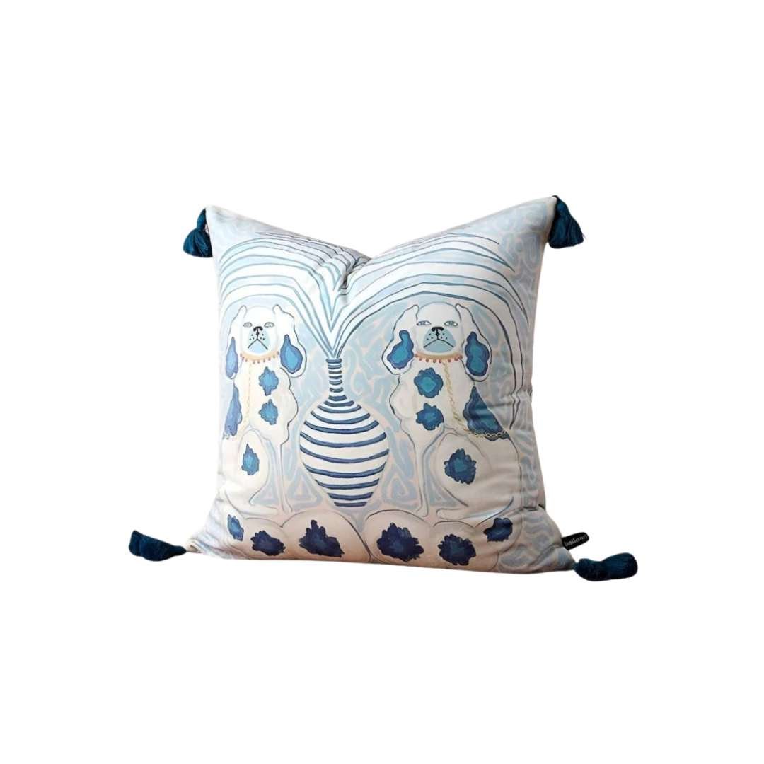 Hommfer – Housse de Coussin Artistique avec Franges - Hommfer