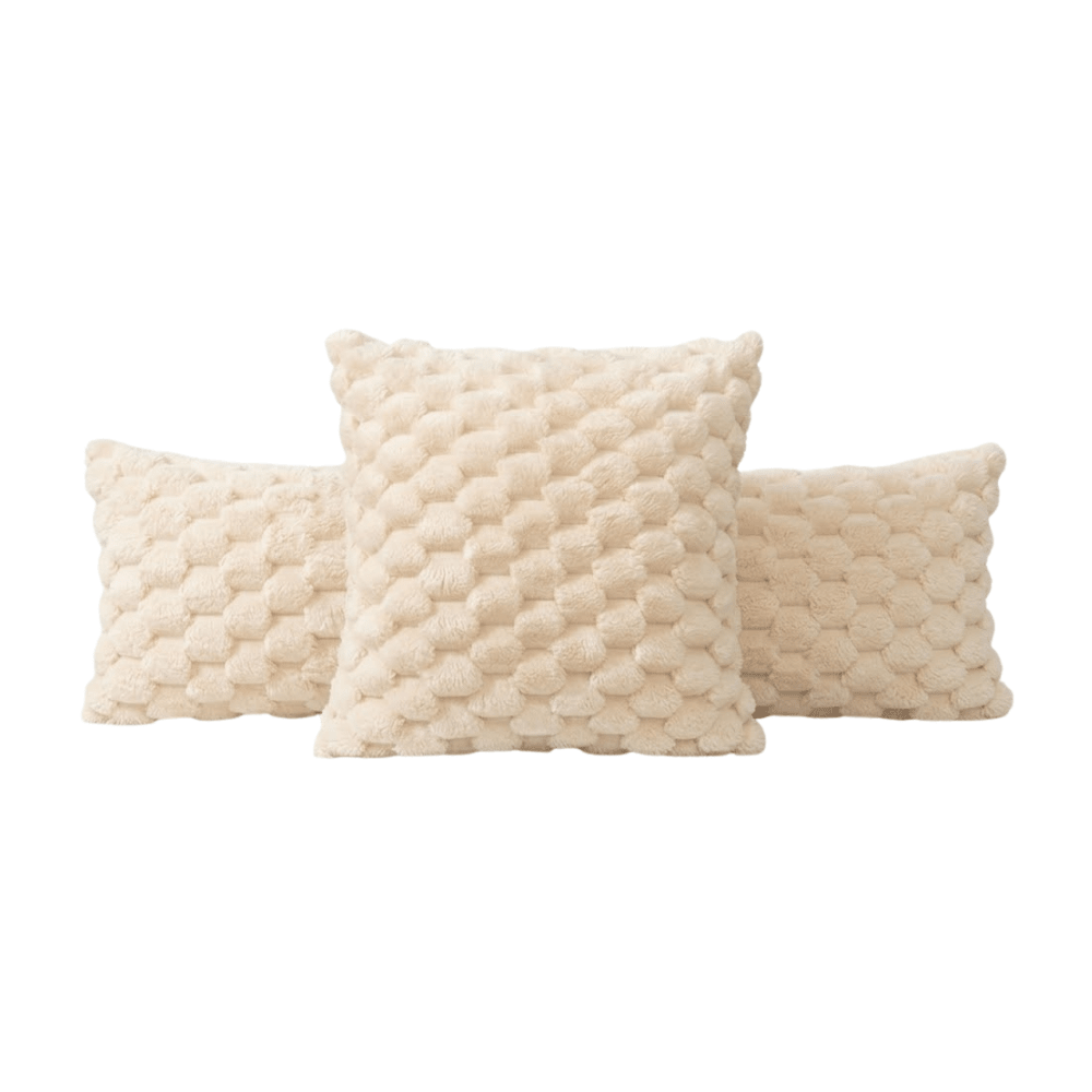 Hommfer – Housse de Coussin en Peluche Douce et Élégante - Hommfer