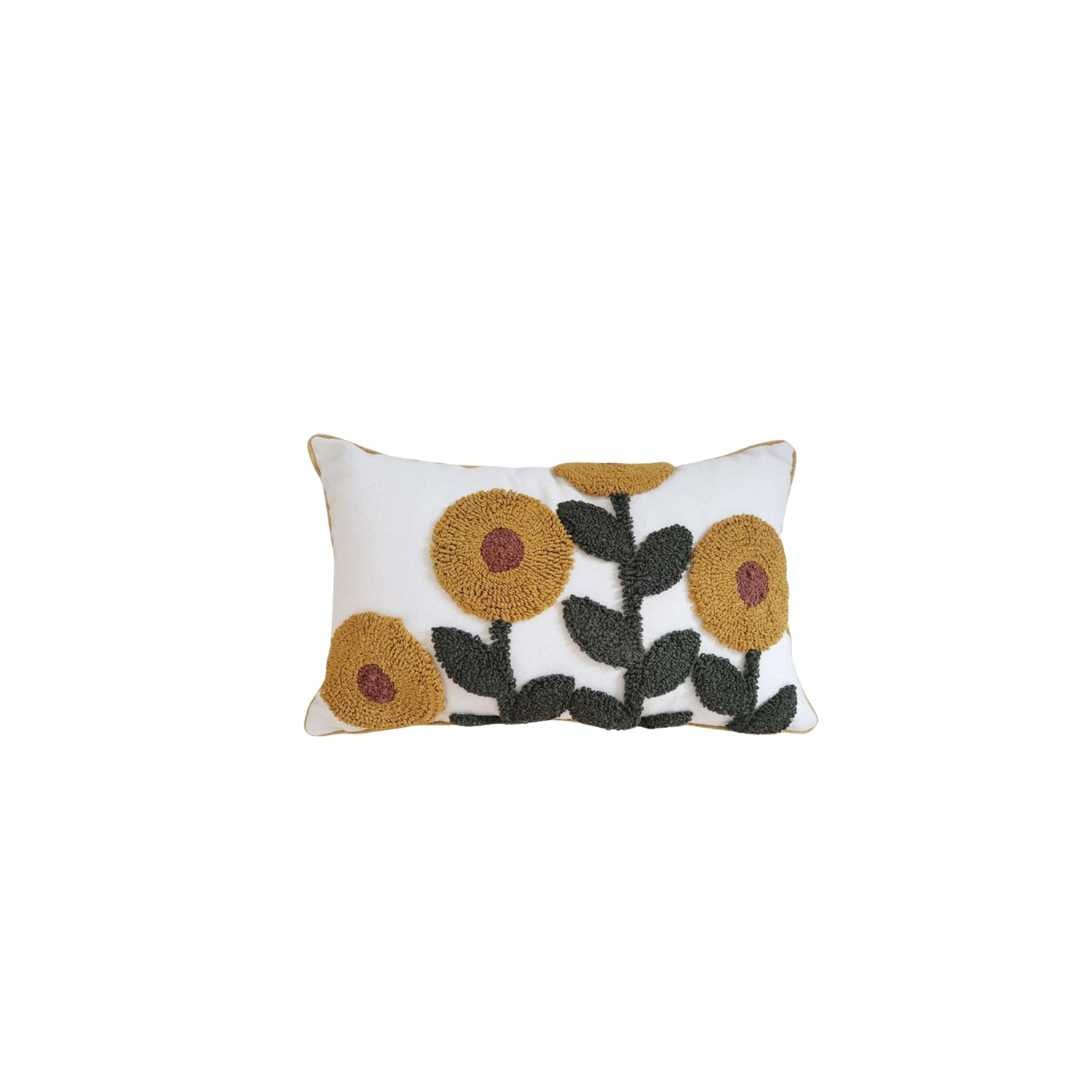 Hommfer – Housse de Coussin Fleurie en Style Rétro - Hommfer
