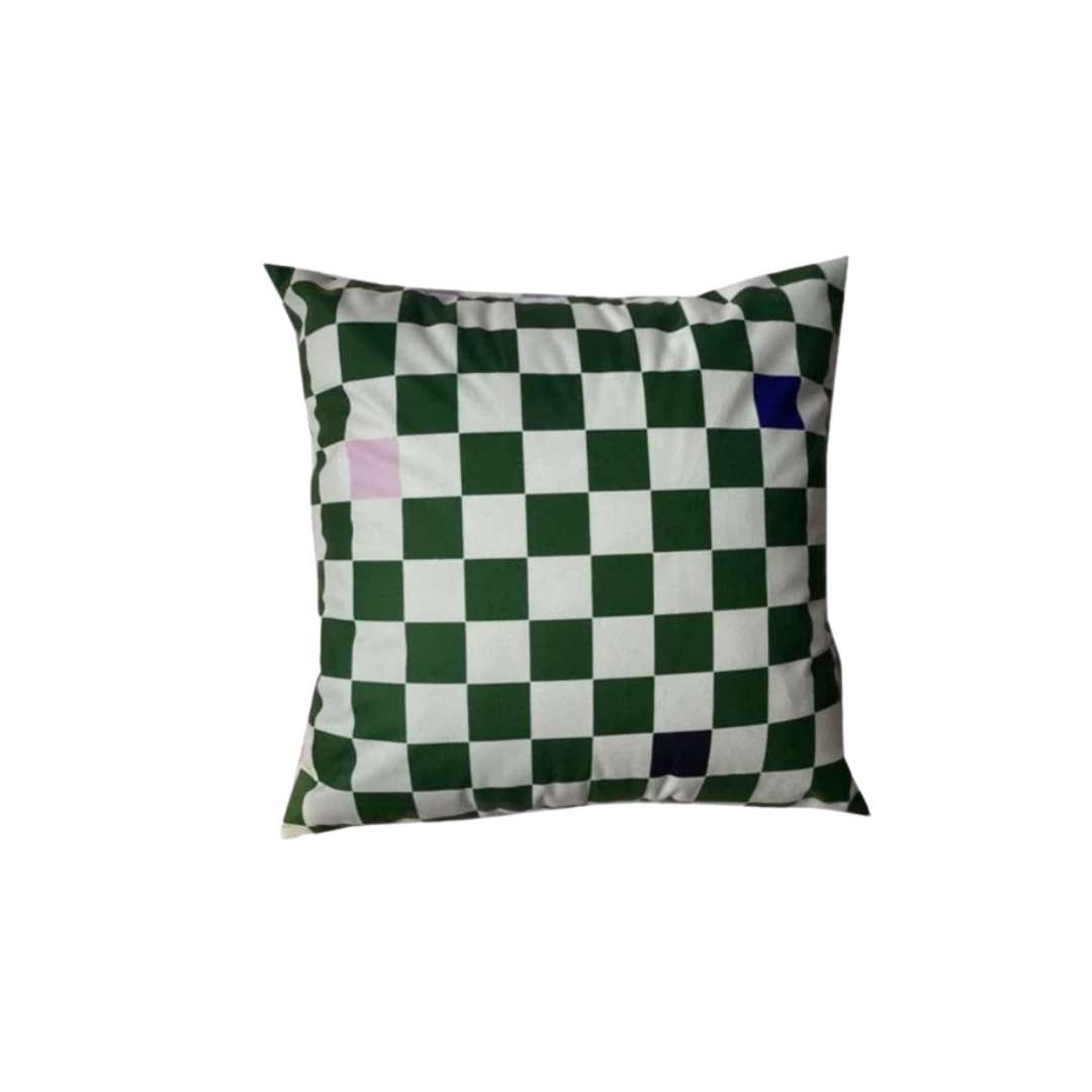 Hommfer – Housse de Coussin Florale Verte et Lilas - Hommfer