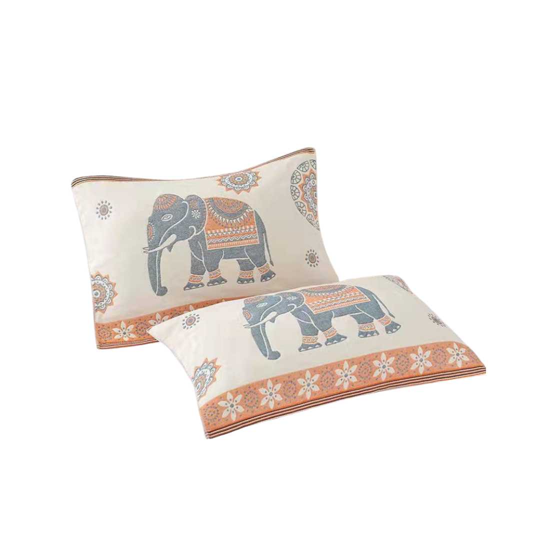 Hommfer – Housses de coussin éléphant bohème (lot de 2) - Hommfer