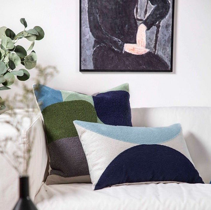 Hommfer – Housses de Coussin Géométriques Éclatantes - Hommfer
