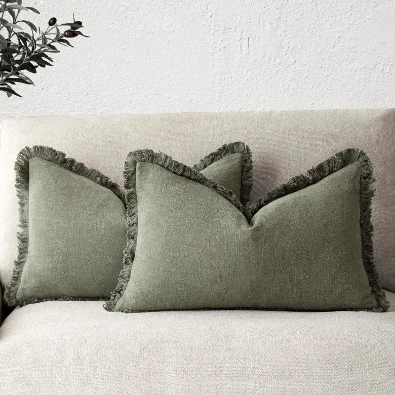 Hommfer – Housses Décoratives en Coton et Lin - Hommfer
