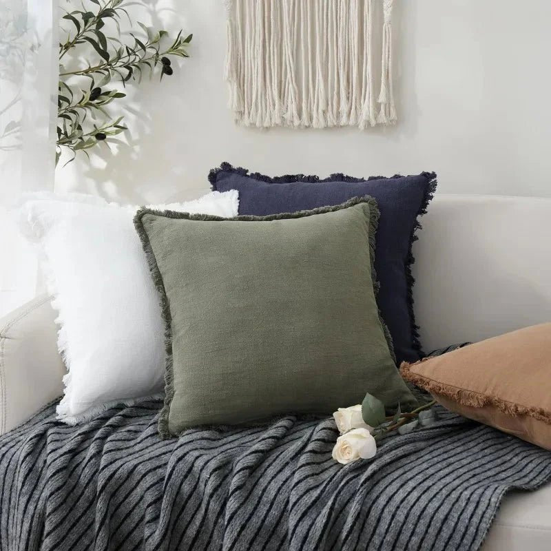 Hommfer – Housses Décoratives en Coton et Lin - Hommfer