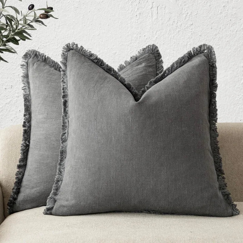 Hommfer – Housses Décoratives en Coton et Lin - Hommfer