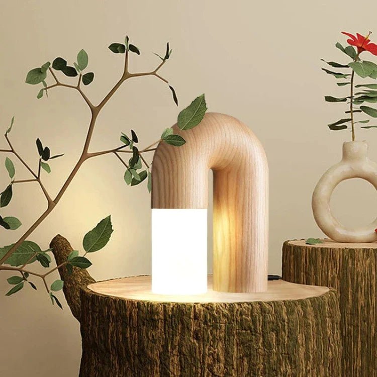 Hommfer – Lampe de Table en Frêne Vintage - Hommfer