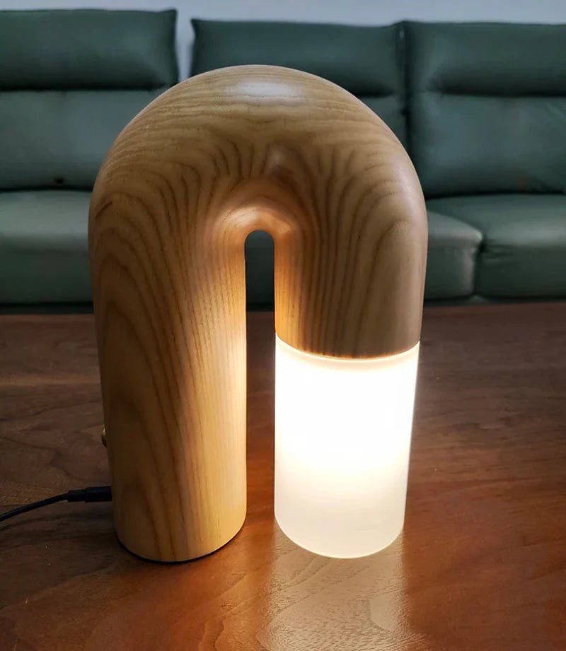 Hommfer – Lampe de Table en Frêne Vintage - Hommfer
