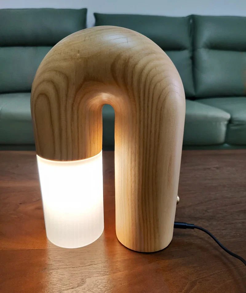 Hommfer – Lampe de Table en Frêne Vintage - Hommfer