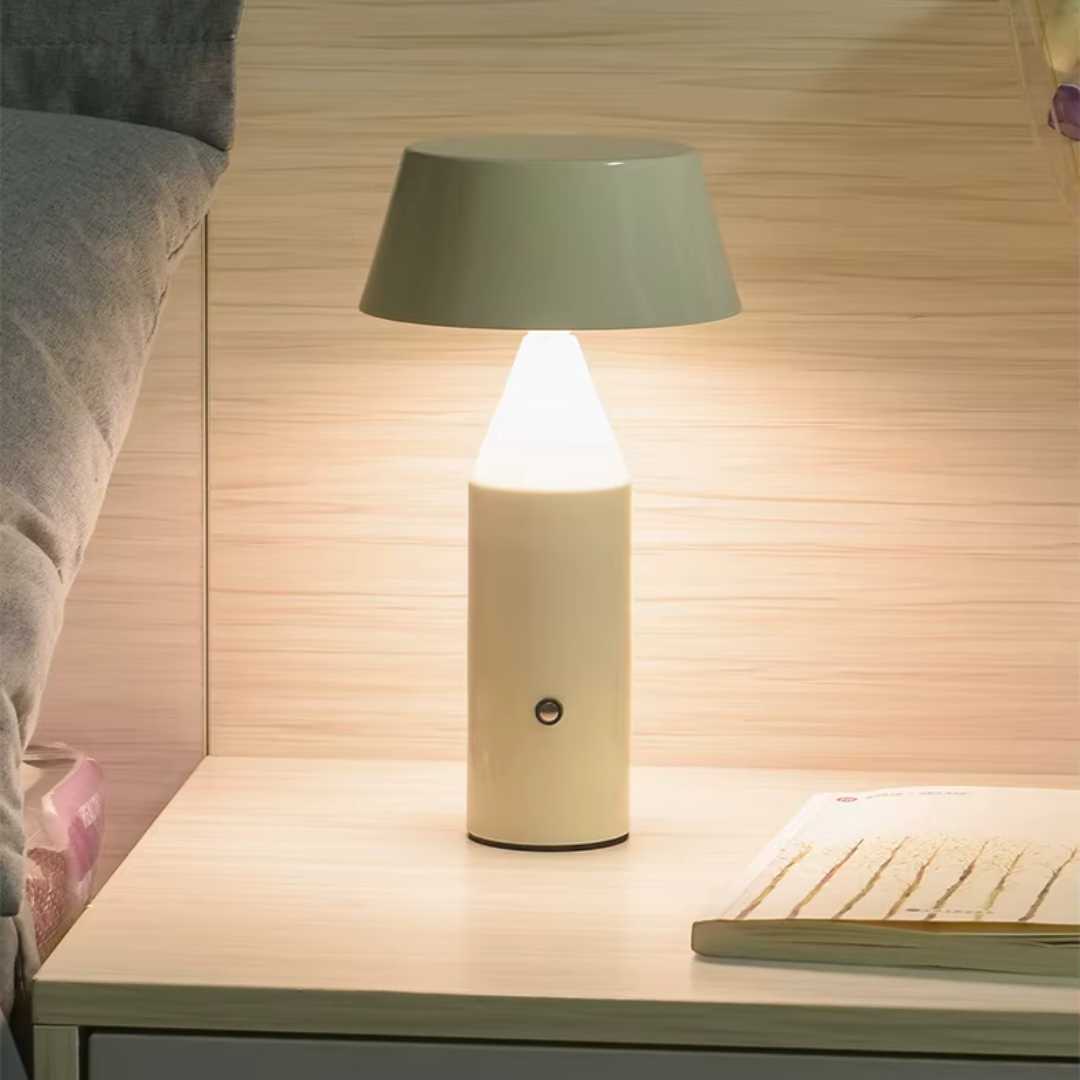 Hommfer - Lampe de Table Rechargeable en Métal - Hommfer